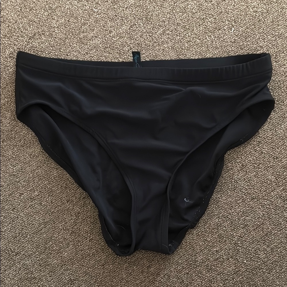 Men's Black Swim Briefs